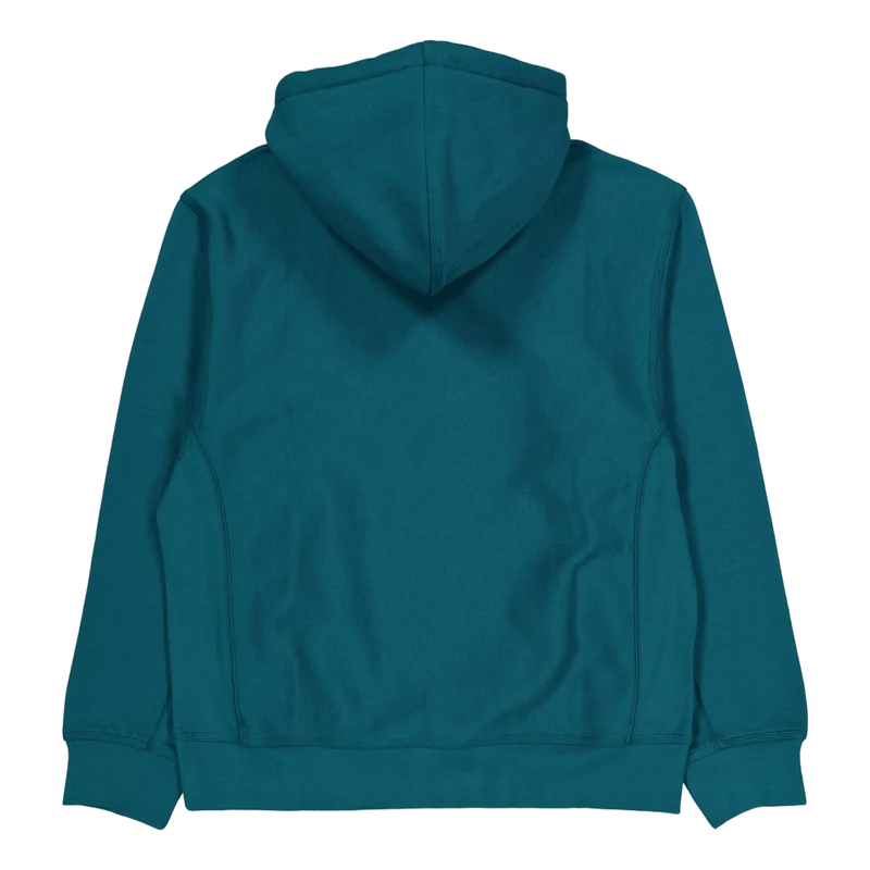 Hooded American Script Sweat Malachite