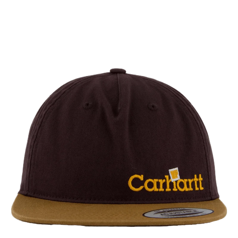Label Script Coach Cap Brown