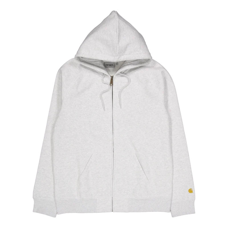 Hooded Chase Jacket Ash Heather / Gold
