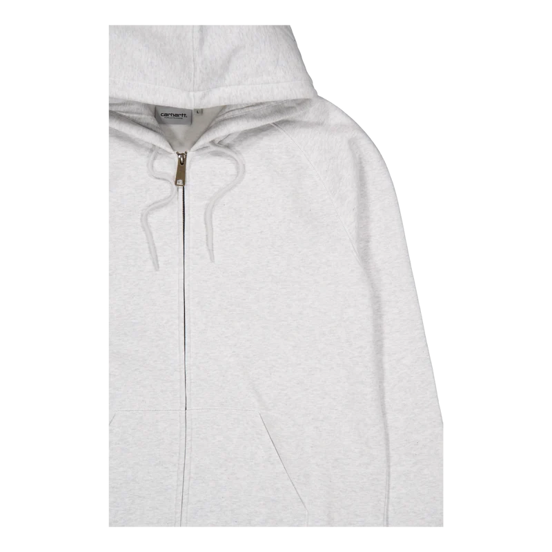 Hooded Chase Jacket Ash Heather / Gold