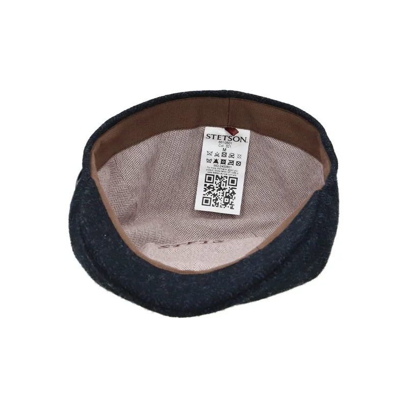 Texas Wool Herringbone dunkelblau