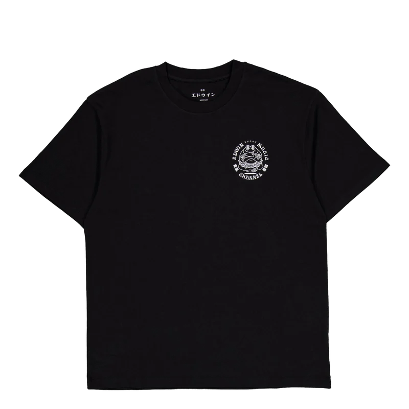 Edwin Music Channel T-shirt Black