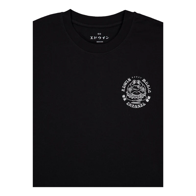 Edwin Music Channel T-shirt Black