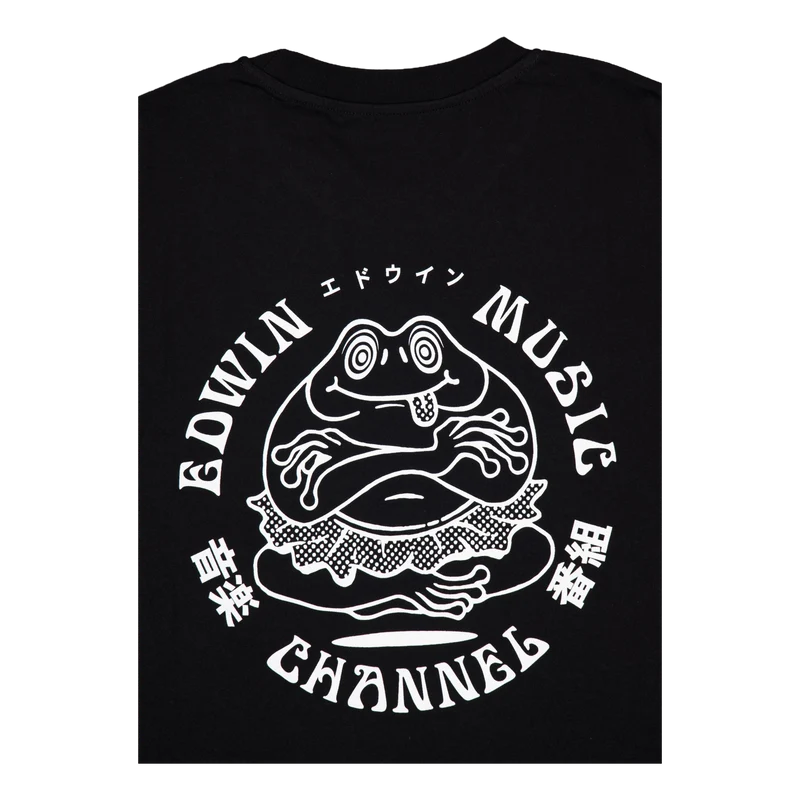 Edwin Music Channel T-shirt Black