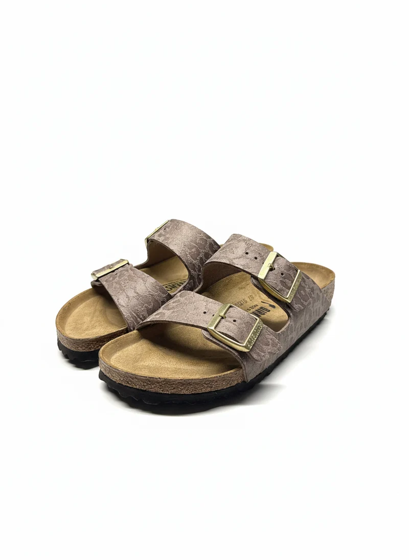 Arizona Synthetics Women Narrow syn leo grey taupe