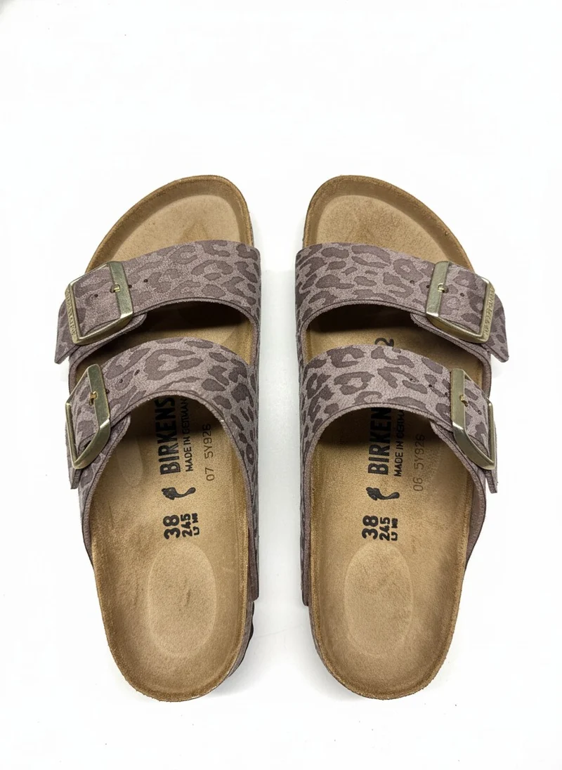 Arizona Synthetics Women Narrow syn leo grey taupe