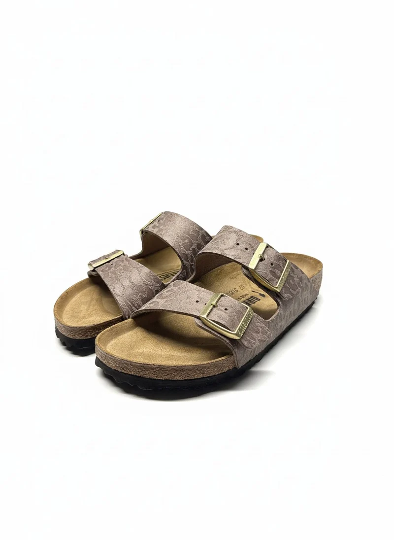 Arizona Synthetics Women Narrow syn leo grey taupe