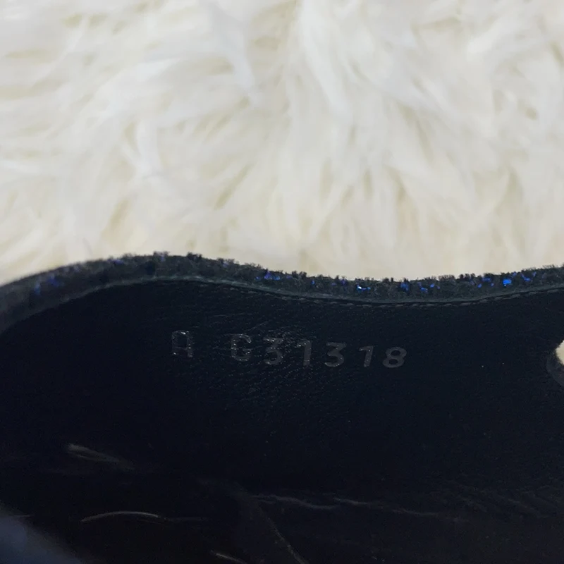 Chanel CC Logo Schwarz/Blaue Leder Slingback Pumps Größe 38.5