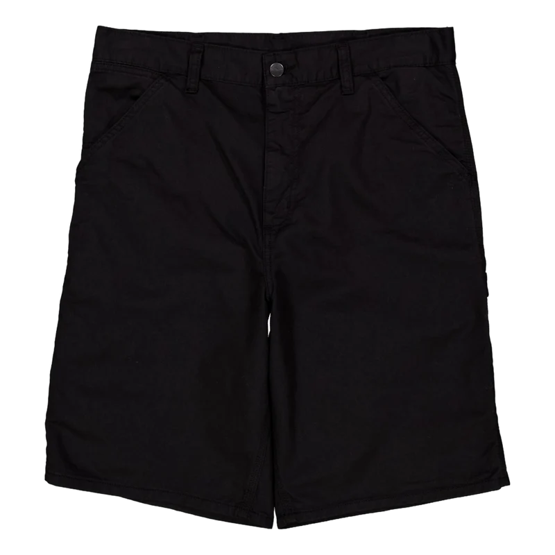 Single Knee Short Black