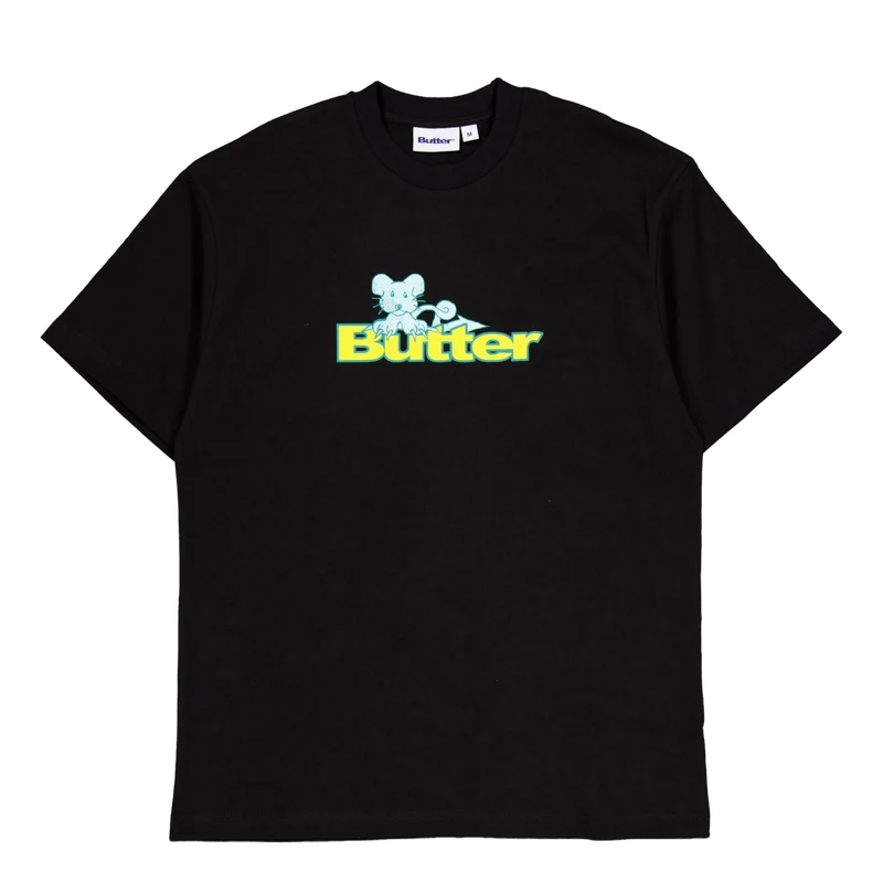 Rat Logo Tee Black