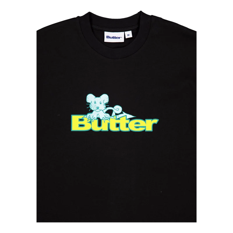 Rat Logo Tee Black