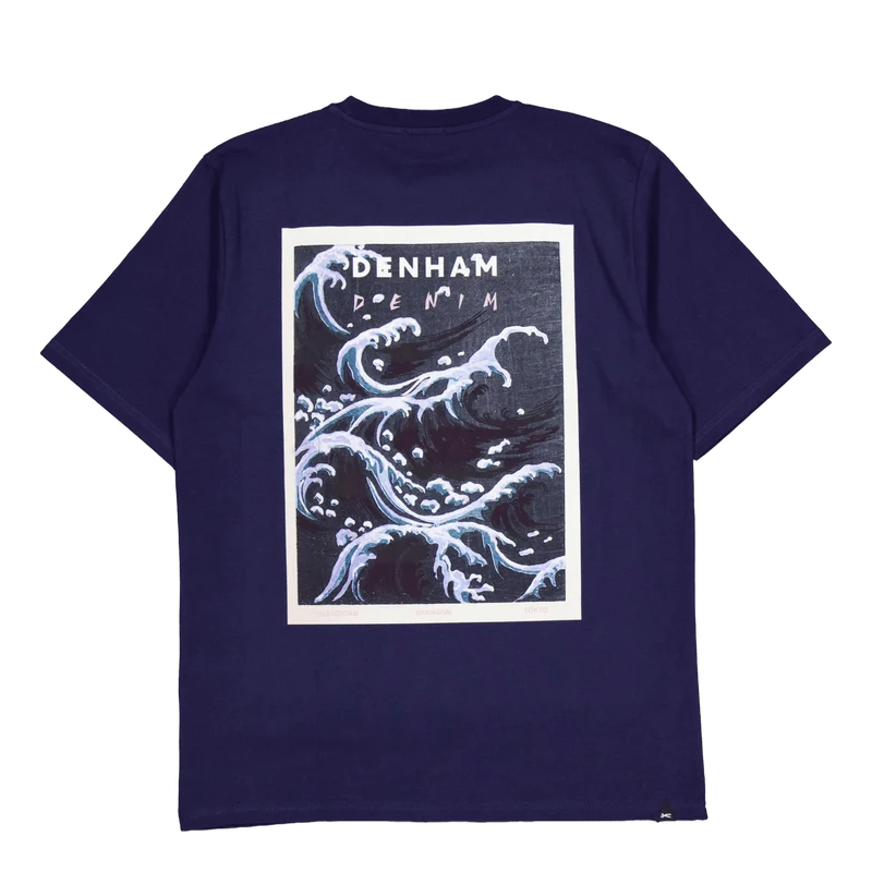 Wave Tee Hcj Medieval Blue