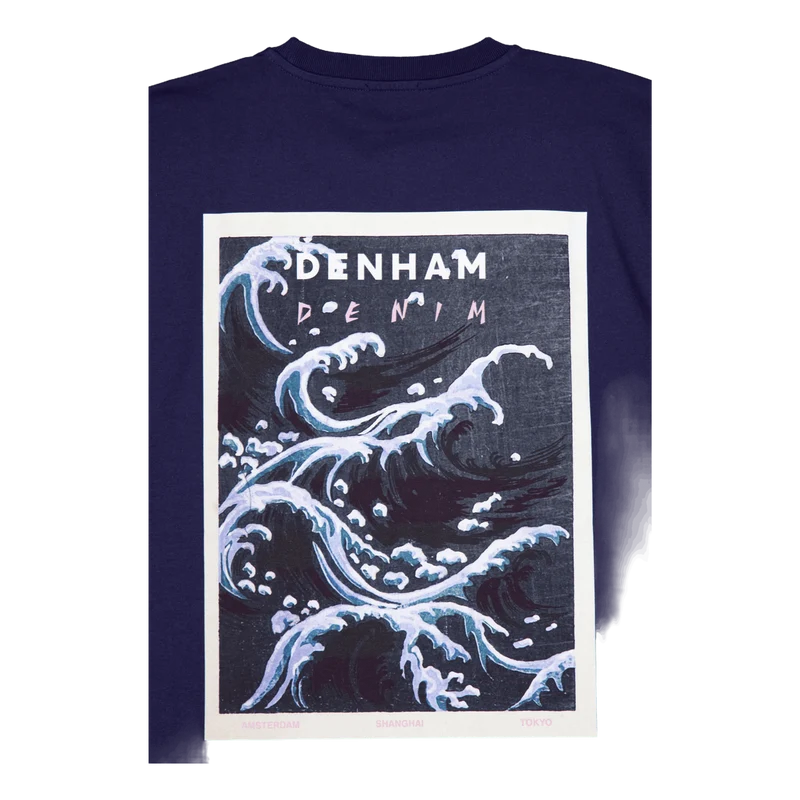 Wave Tee Hcj Medieval Blue