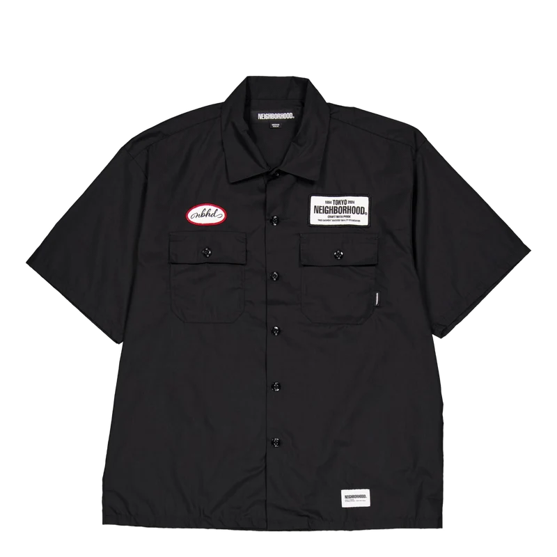 Classic Work Shirt Ss Black