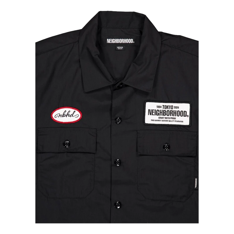 Classic Work Shirt Ss Black
