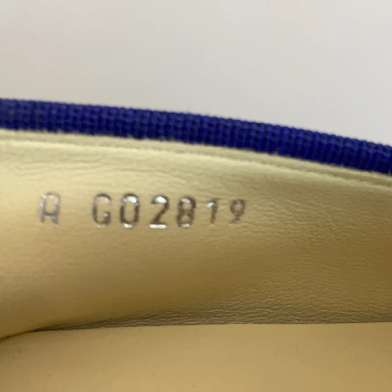 Chanel Ballerinas in Blau/Schwarz Größe 36