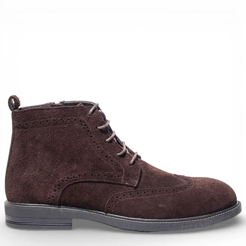 Men Brown Chamois Hal fBoot #5034