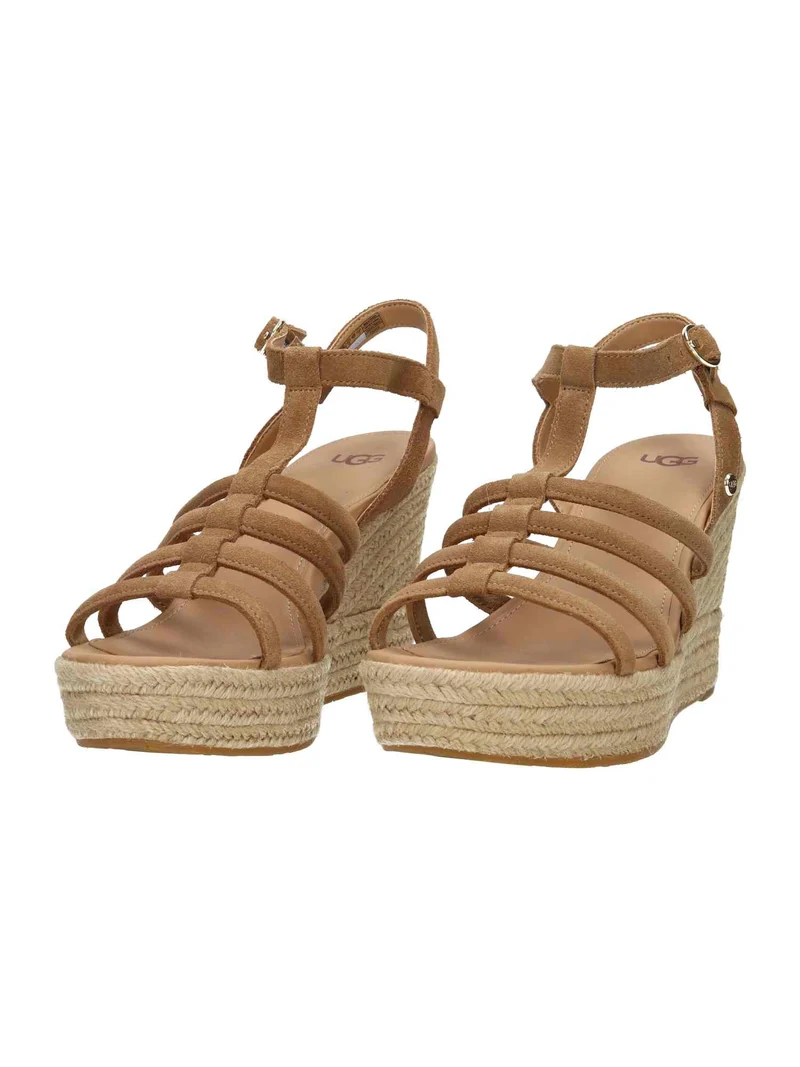 W Cressida chestnut Suede
