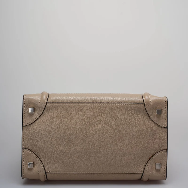 Celine Graue Luggage Tote Ledertasche 2012