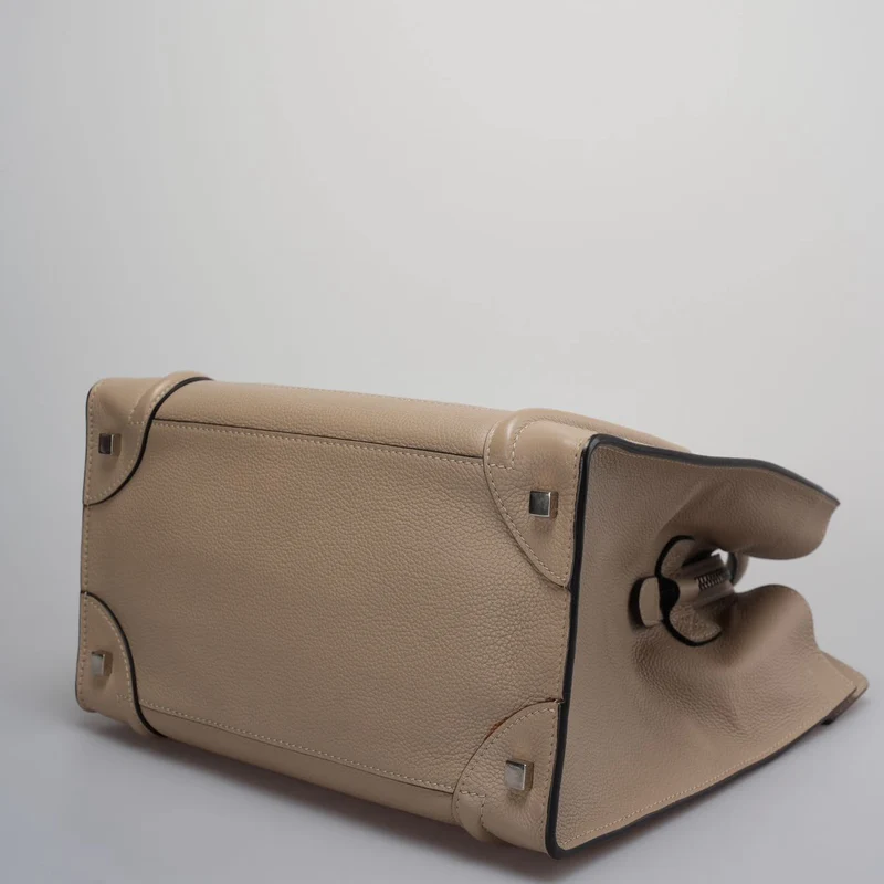 Celine Graue Luggage Tote Ledertasche 2012