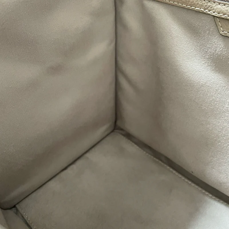 Celine Graue Luggage Tote Ledertasche 2012