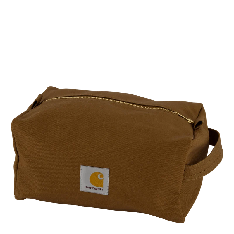 Canvas Washbag Hamilton Brown