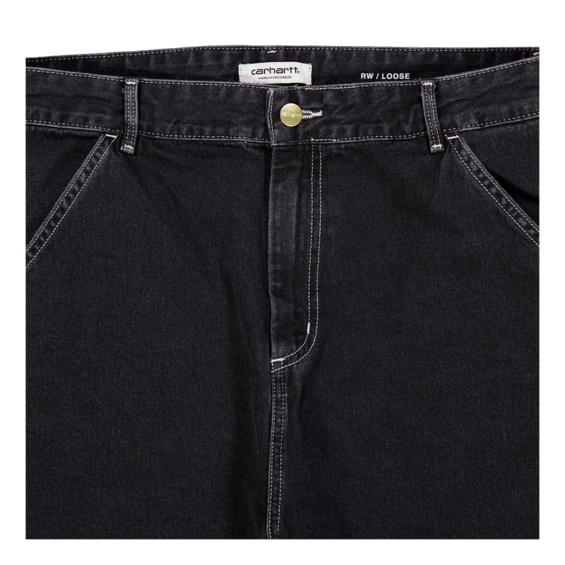 W' Simple Pant Black