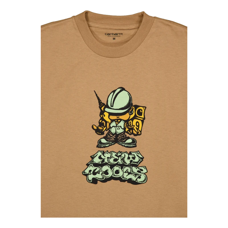 L/s Drill Boy T-shirt Peanut