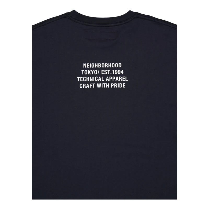 Sheltech Crewneck Ss Black