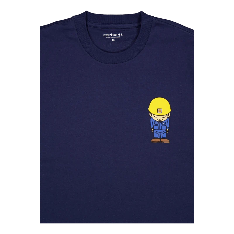 S/s Sumimasen T-shirt Air Force Blue