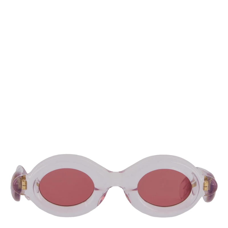Pebble Round Crystal Pink