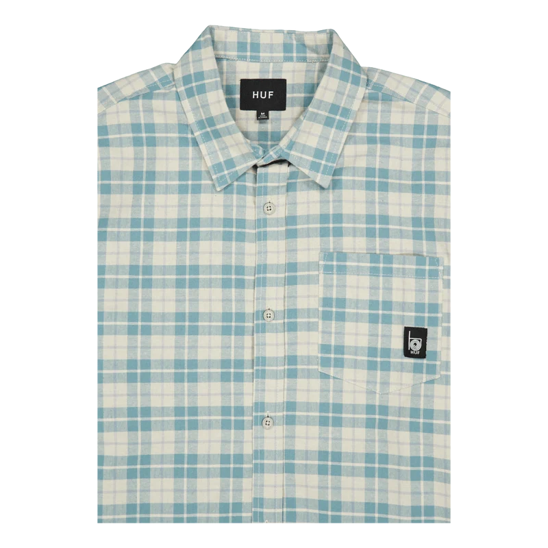 Modal L/s Plaid Shirt Putty