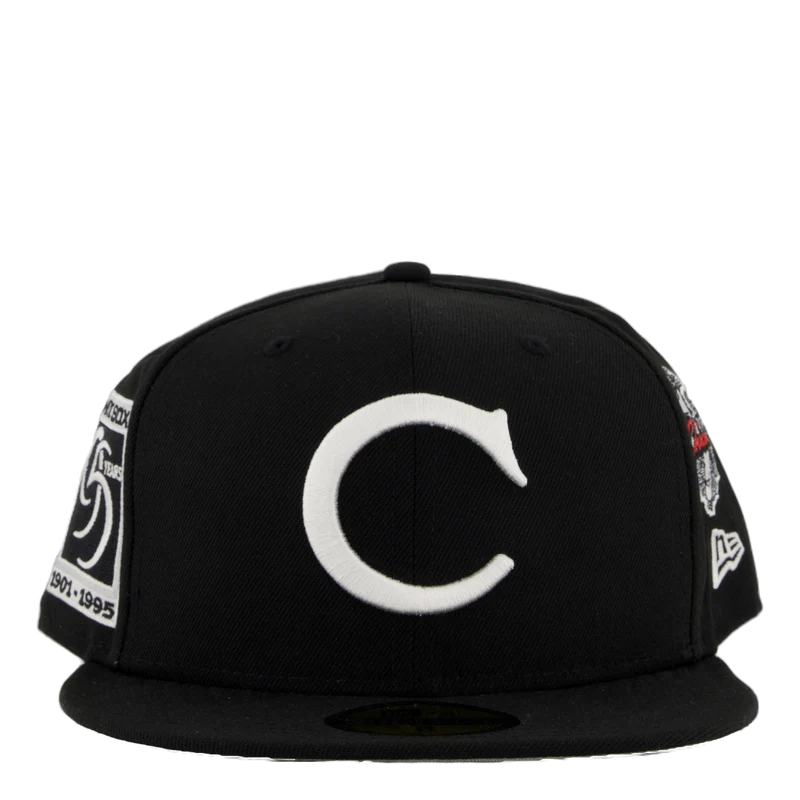 Mlb Coops Patch 59fifty Chiwh Blk