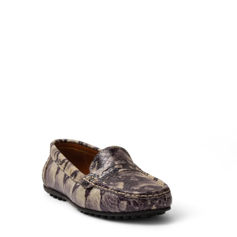 Women Beige Leather Espadrilles #4318