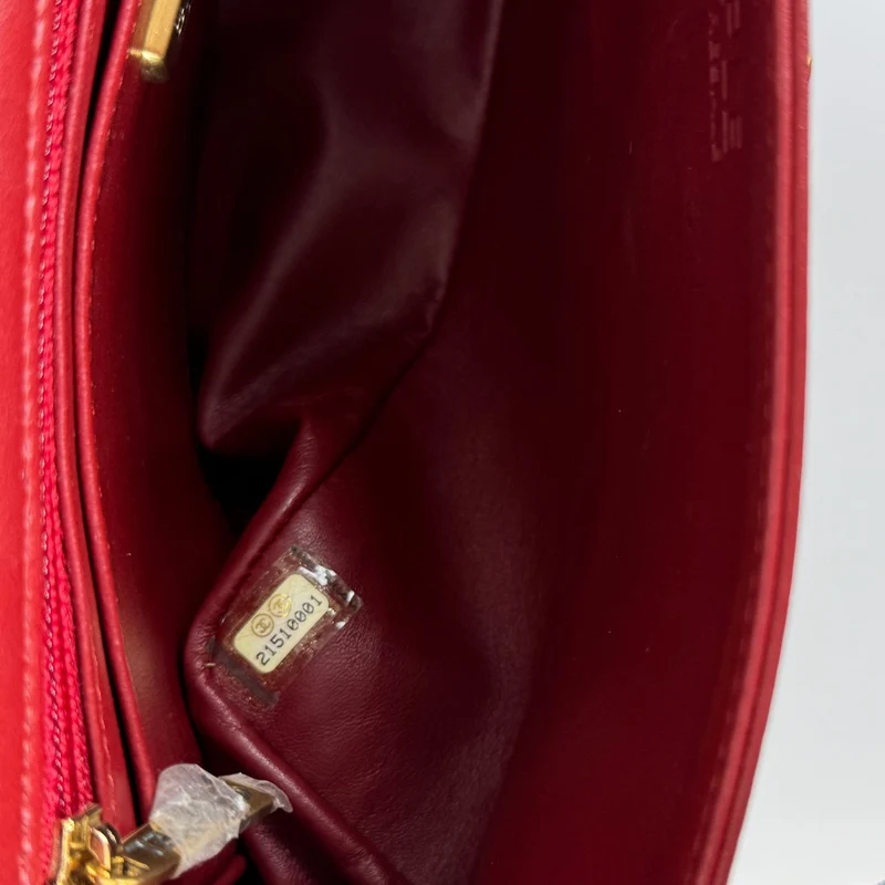 Chanel Runway Mosaic Medium Flap Bag in Rot und Mehrfarbig