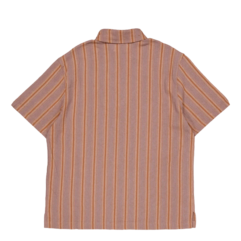 Terrace S/s Shirt Terracotta / Steel