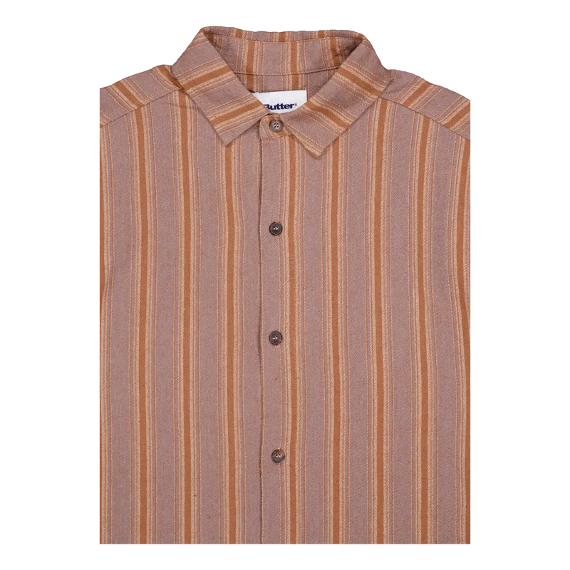 Terrace S/s Shirt Terracotta / Steel
