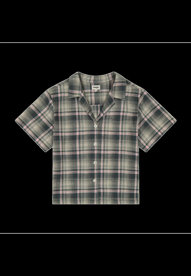 CAMP_SHIRT TURBULENCE blue