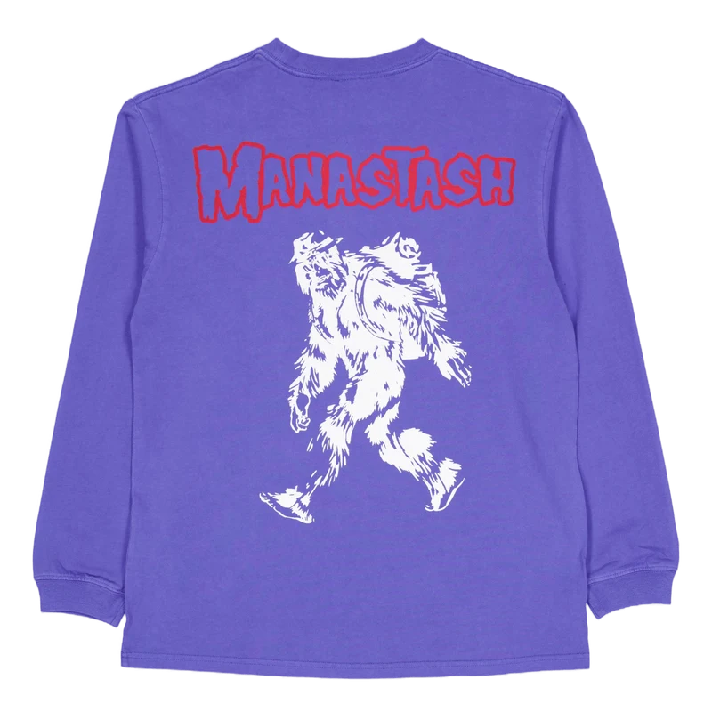 Pumice L/s Tee Big Foot Violet