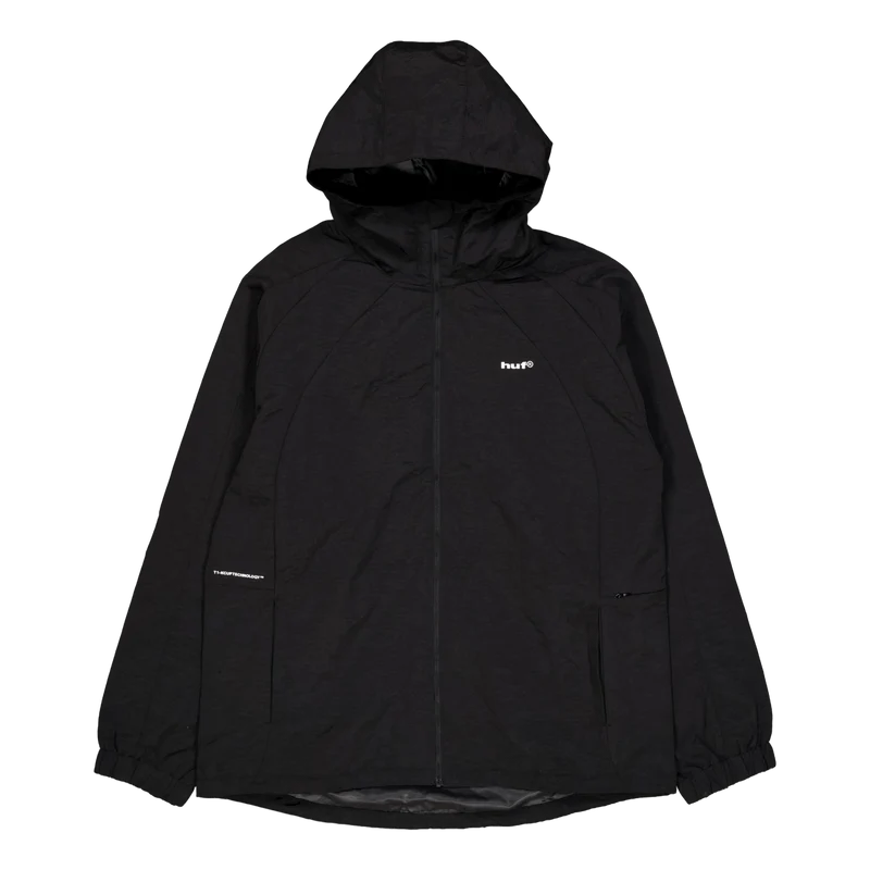 Huf Set Shell Jacket Blackout
