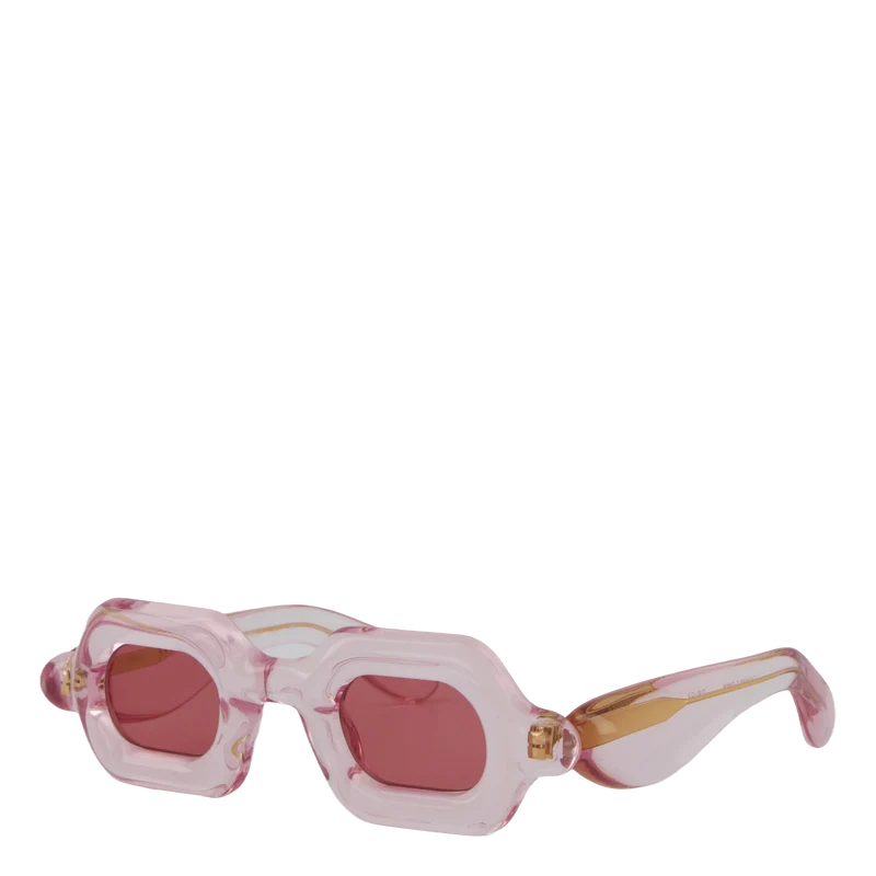 Pebble Square Double Pink