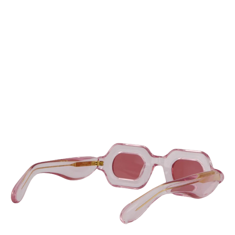 Pebble Square Double Pink