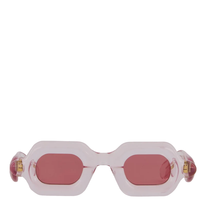 Pebble Square Double Pink