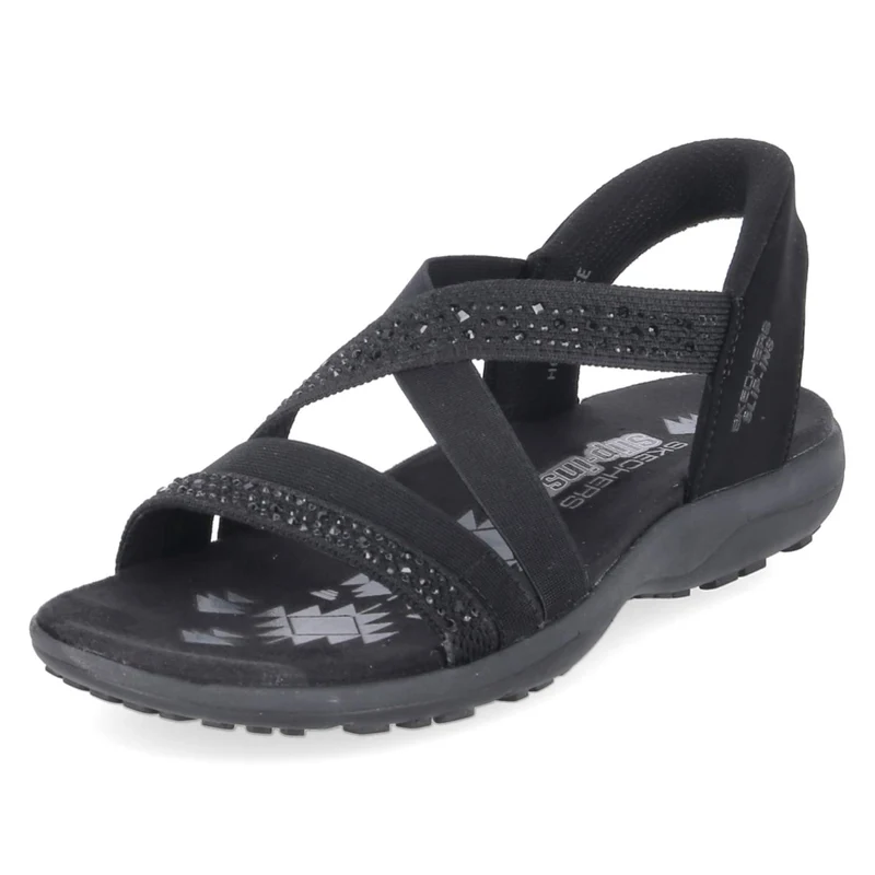Slip-Sandalen SUMMER SPARKLE Schwarz