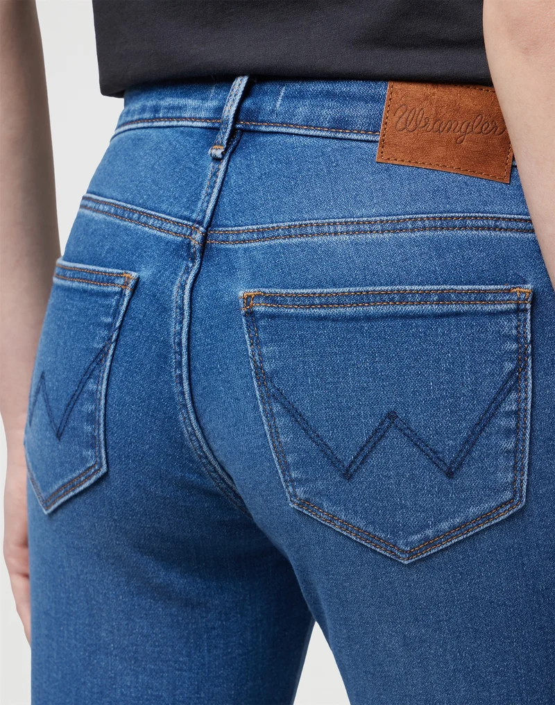 BOOTCUT CAMELLIA medium denim