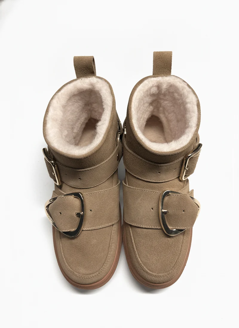 CLASSIC LOW BUCKLE beige