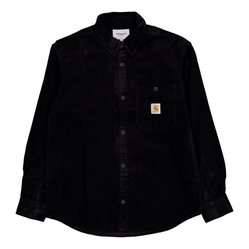 L/s Flint Shirt Black