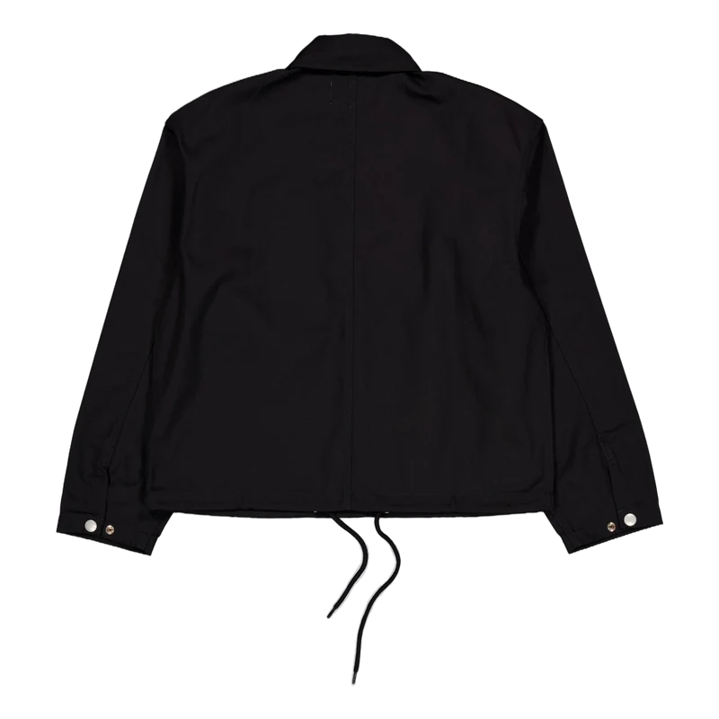 W' Simple Shirt Jac Black