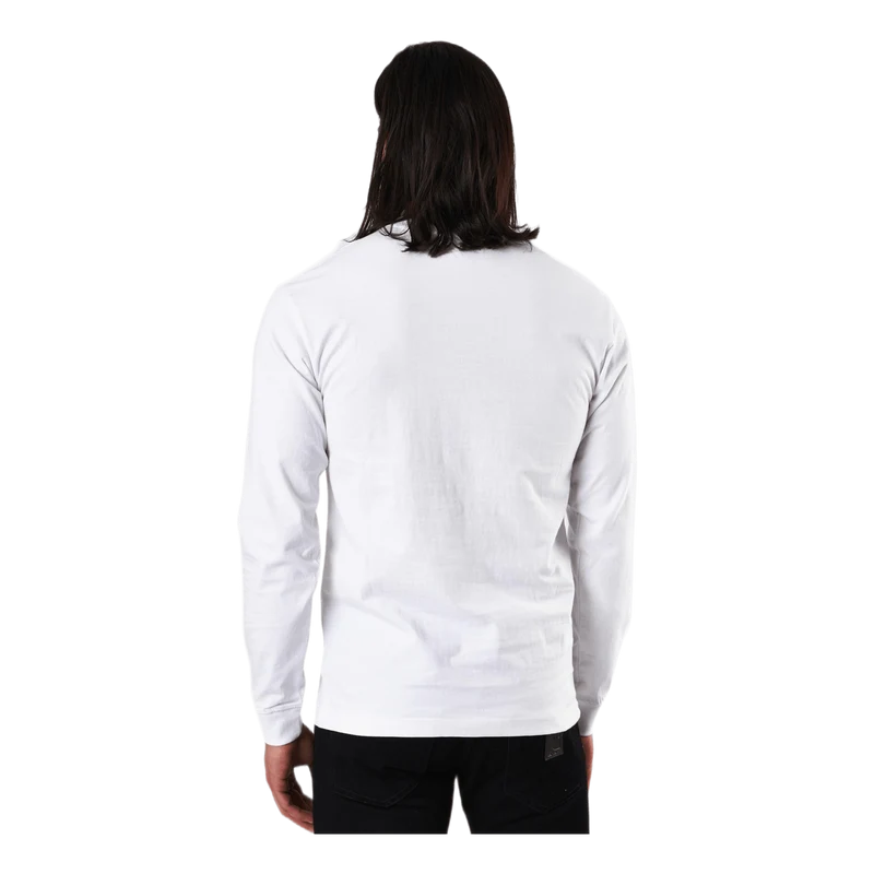 Modern Art Ls Tee White