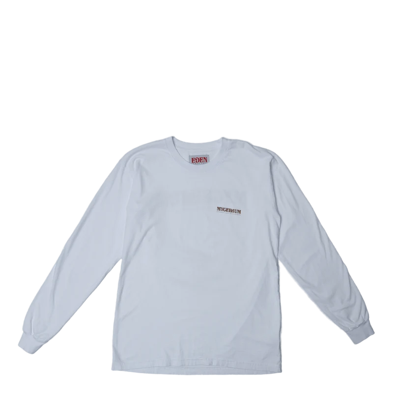 Mycellium Recycled Longsleeve White / Brown